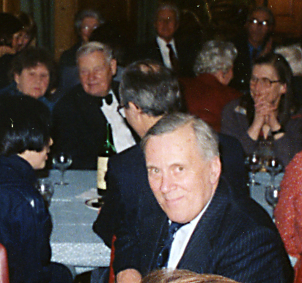 David St.George at the Society's 90th Anniversary Dinner in 1984